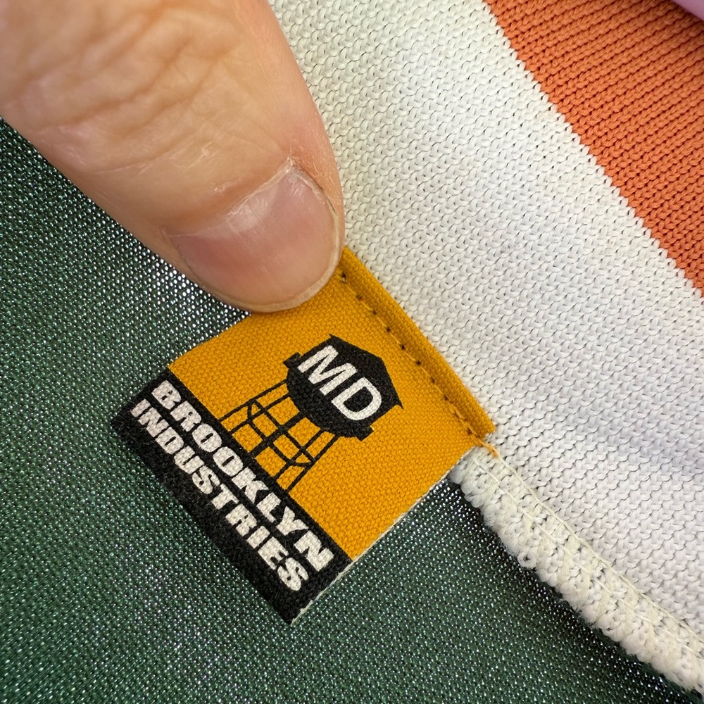 Brooklyn Industries Green Jacket with White and Orange Details - Picture 7 of 7